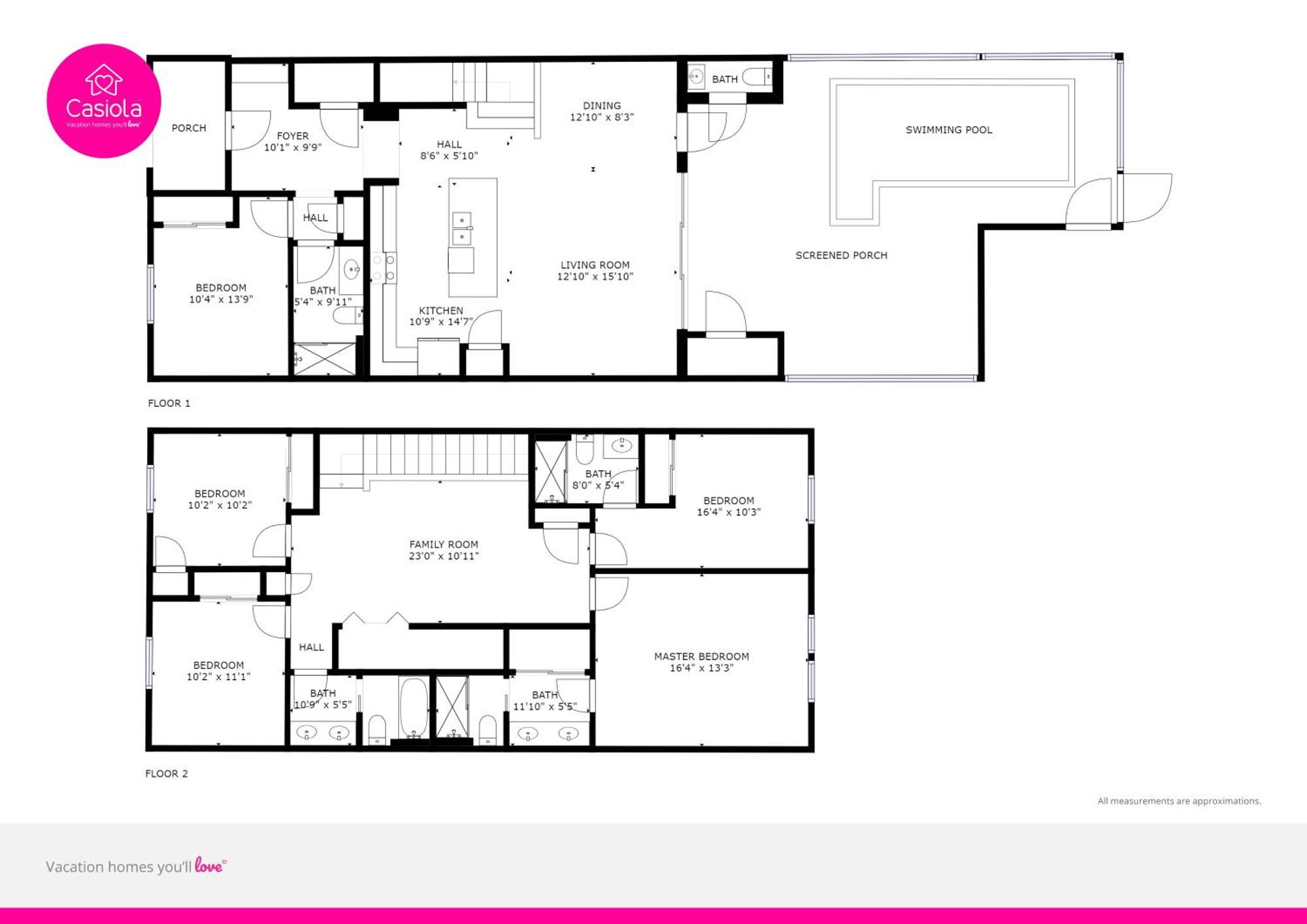 Private Pool Home Wthemed Rooms Free Water Park Four Corners Bagian luar foto